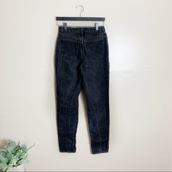 [Gap] Vintage Washed Black Denim High Rise Mom Jeans - Picture 7 of 9